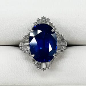 サファイアリング 14.03ct