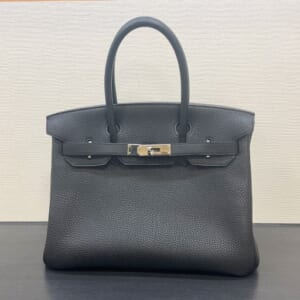 エルメス バーキン 30 トゴ 黒 パラジウム金具 ロM刻印