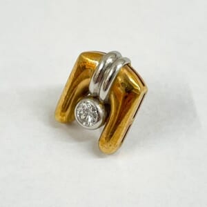 ダイヤモンドブローチ 0.18ct