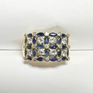 サファイアリング 1.41ct