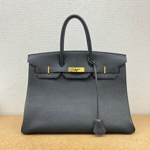 エルメス バーキン 35 トゴ ゴールド金具 黒