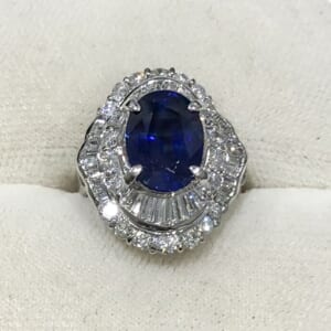 サファイアリング 4.2ct