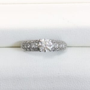 タサキ ダイヤモンドリング 0.46ct 8号