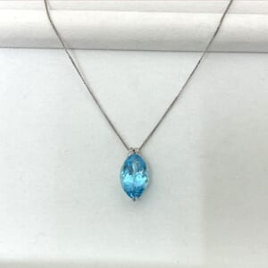 アクアマリンネックレス 25.34ct