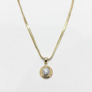 ダイヤモンドネックレス 1.09ct