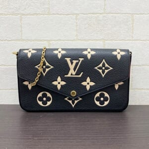 ルイヴィトン モノグラムアンプラント バイカラー ポシェットフェリシー M82479