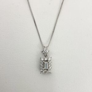 ダイヤモンドネックレス 0.257ct