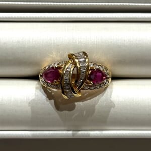 ルビーリング 0.68ct