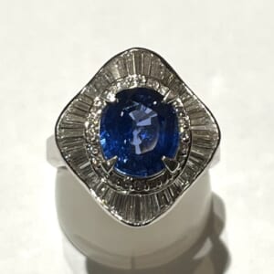 サファイアリング 3.22ct