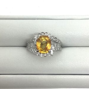 シトリンリング 4.69ct