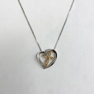 ダイヤモンドネックレス 0.1ct