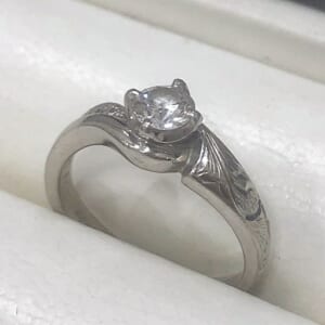 ダイヤモンドリング 0.33ct