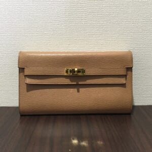 エルメス ケリーロングトゥーゴー シェーブル ケブラゴ ゴールド金具