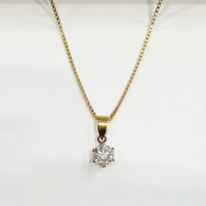 ダイヤモンドネックレス 0.86ct