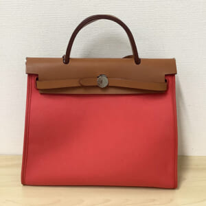 エルメス エールバッグ ジップPM □N刻印 ローズアザレ