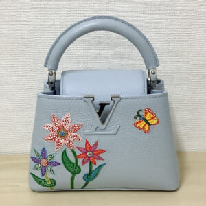 ルイヴィトン カプシーヌMINIトリヨンレザー 草間彌生コラボ M21756