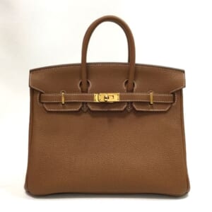 エルメス バーキン 25 トゴ ゴールド ゴールド金具