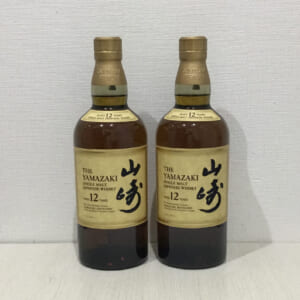山崎 12年 シングルモルト など2点