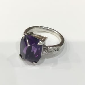 アメシストリング 6.18ct