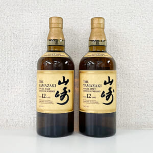 山崎 12年 シングルモルト など2点