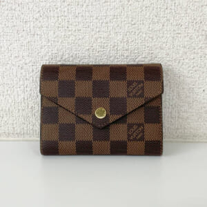ルイヴィトン ダミエ ポルトフォイユヴィクトリーヌ N41659