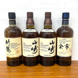 竹鶴 ピュアモルト 700ml 白新ラベル など4点