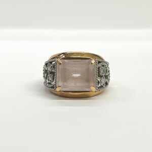 ローズクォーツリング 8.59ct