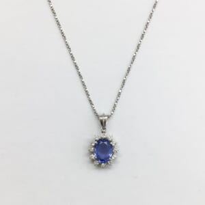 サファイアネックレス 2.51ct