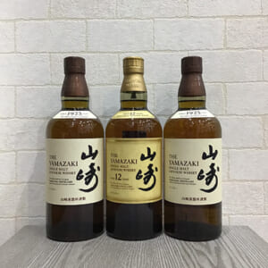 山崎 12年 シングルモルト など3点
