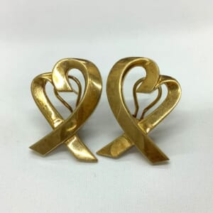 ティファニー ラビングハートピアス