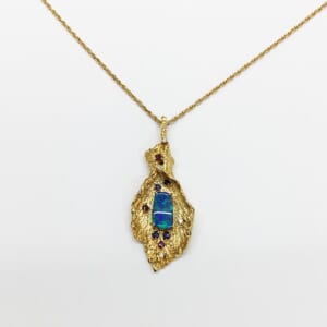 オパールネックレス 1.76ct