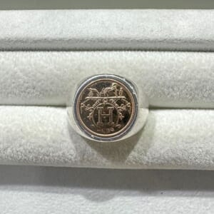 エルメス エクスリブリスシュヴァリエリング PM