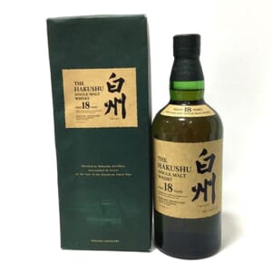 白州 18年 シングルモルト 旧品(トップ3行) 箱有り