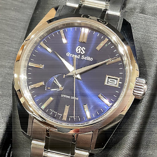 SBGA375 スプリングドライブ ミッドナイトブルー文字盤