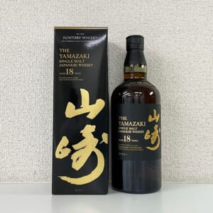 山崎 18年 シングルモルト 箱破れあり