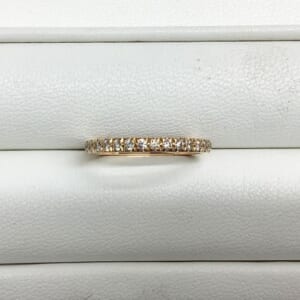 ティファニー ノヴォ ハーフサークルダイヤリング PG
