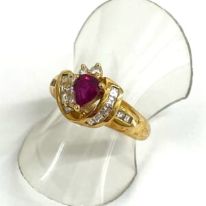 ルビーリング 0.57ct
