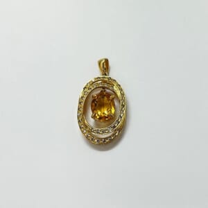 シトリンペンダントトップ 2.8ct
