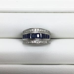 サファイアリング 1.35ct