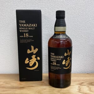 山崎 18年 シングルモルト 旧品(トップ3行) 箱有り