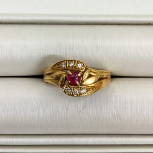 ルビーリング 0.23ct