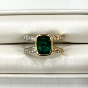 グリーントルマリンリング 2.59ct