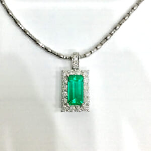 エメラルドネックレス 2.07ct