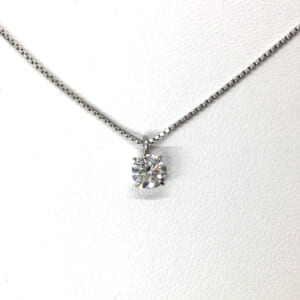 ダイヤモンドネックレス 0.7ct Pt850/Pt900