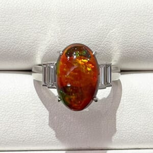 オパールリング 6.06ct