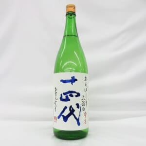 十四代 純米大吟醸 あらばしり 上諸白 本生 1800ml 2025.02.04