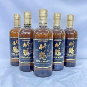 竹鶴 ピュアモルト 700ml 黒旧ラベル 5本セット