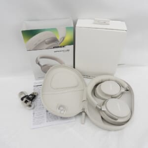 Bose ボーズ QUIET COMFORT ULTRA HEADPHONES ワイヤレスヘッドホン 880066-0200 ホワイトスモーク 中古品