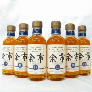 余市 10年 シングルモルト ベビーボトル 6本セット