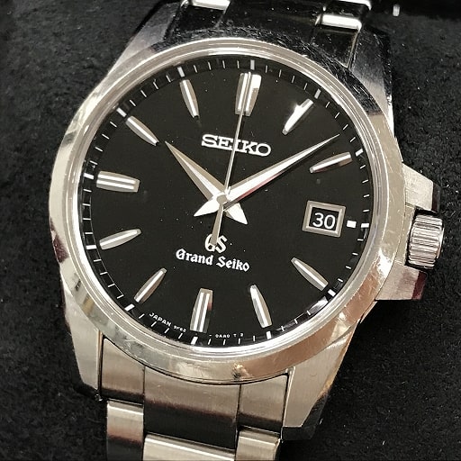 SBGX055 クォーツ 黒文字盤